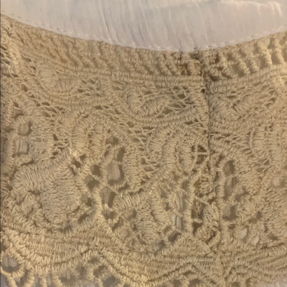 Zara Cream Maxi Sundress with Spaghetti Strap Neckline - Picture 6 of 7